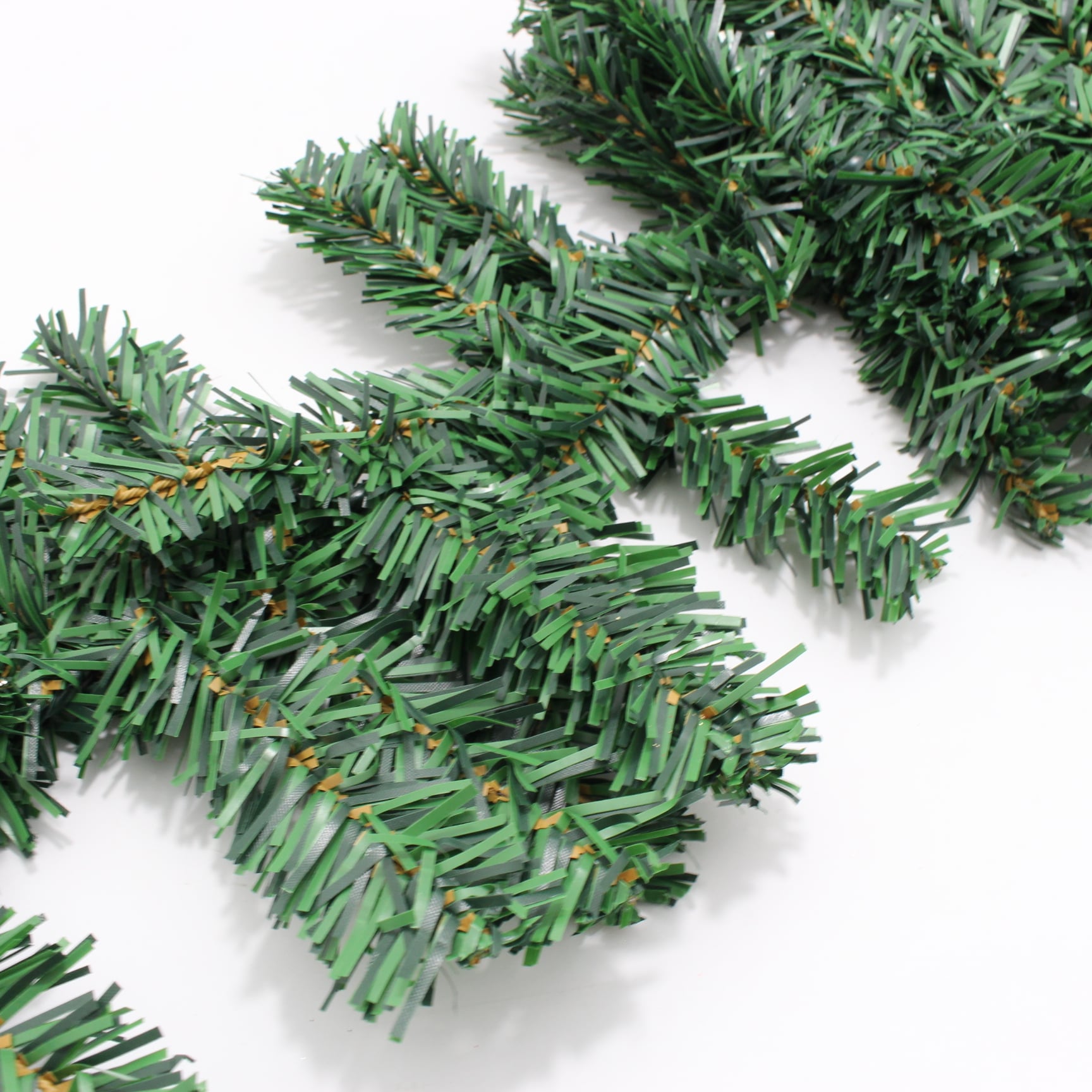 Guirnalda Gruesa Alambrada - 2.8 Metros, Decoración Navideña