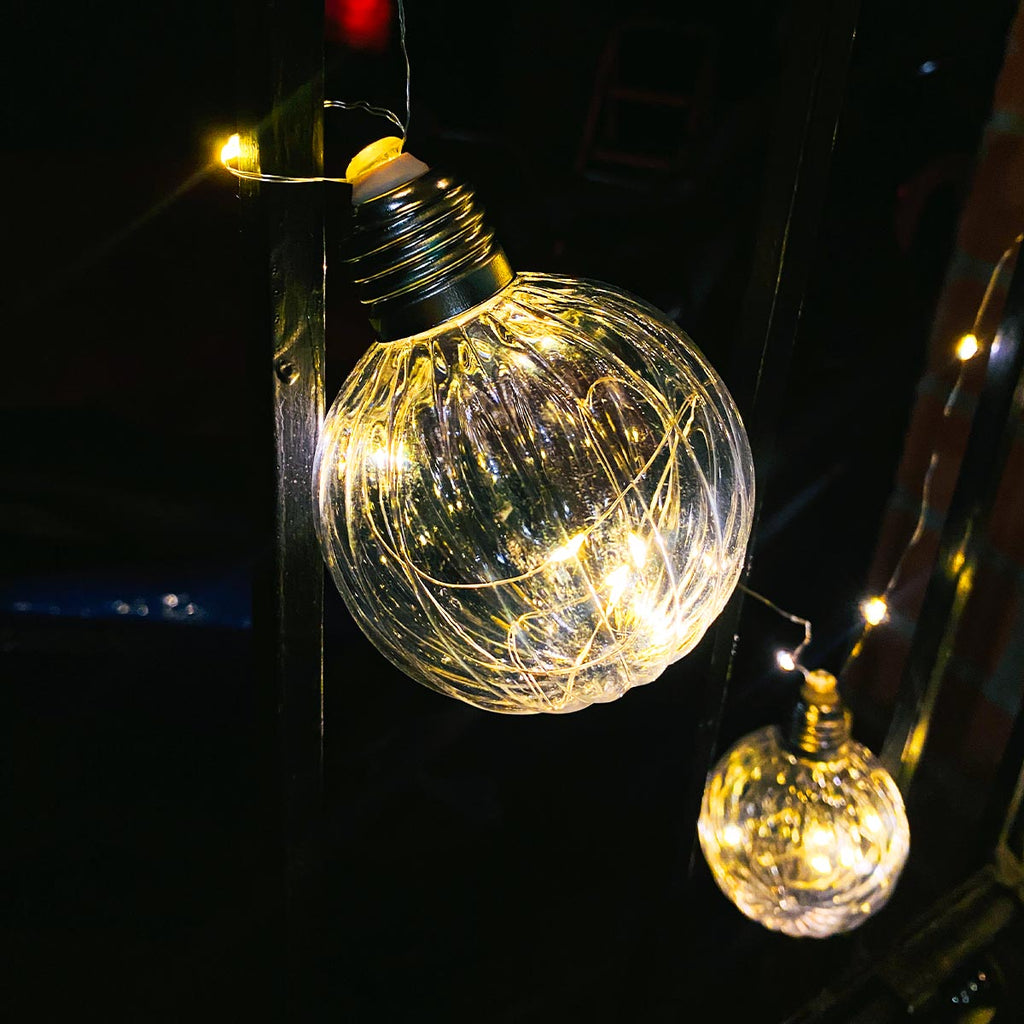 Luces Micro LED Burbuja 4m con 10 Luces para Decoración Fija