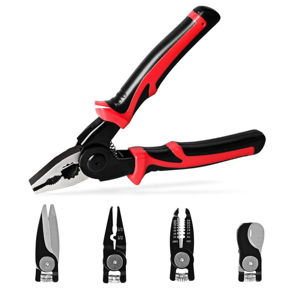 Juego de Alicates Multifuncionales 5 en 1 de Acero Aleado