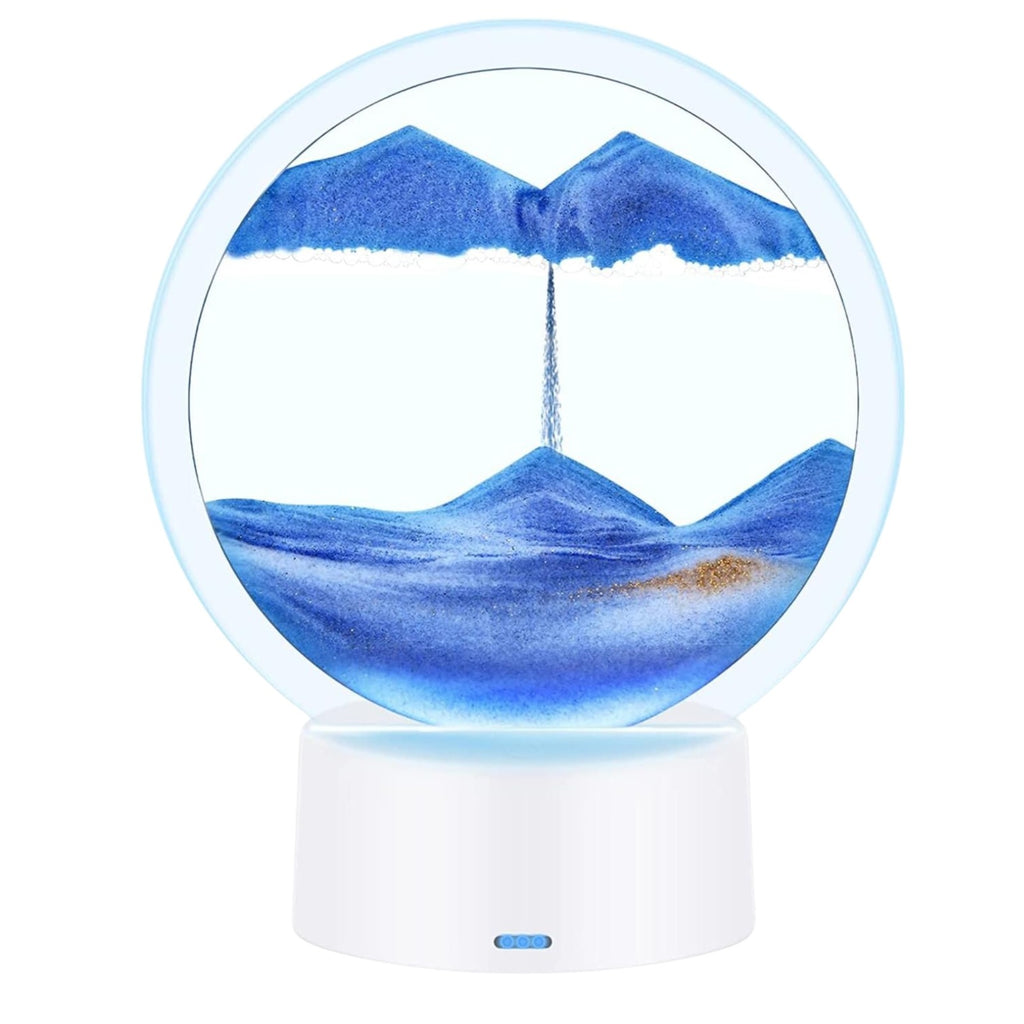 Lámpara de Noche Reloj de Arena  Multicolor