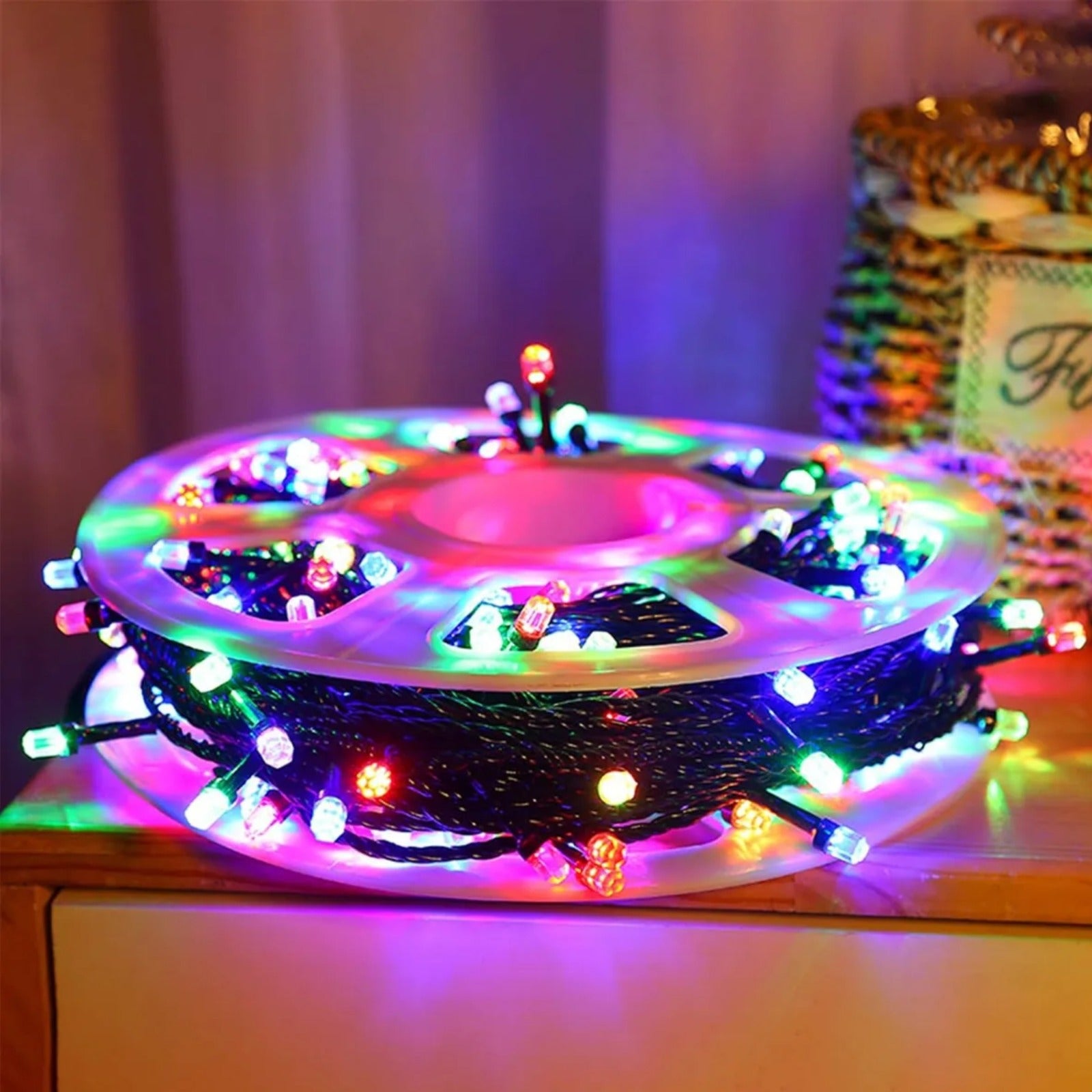 Luces LED Solares Exteriores - 20 Metros y 8 Modos