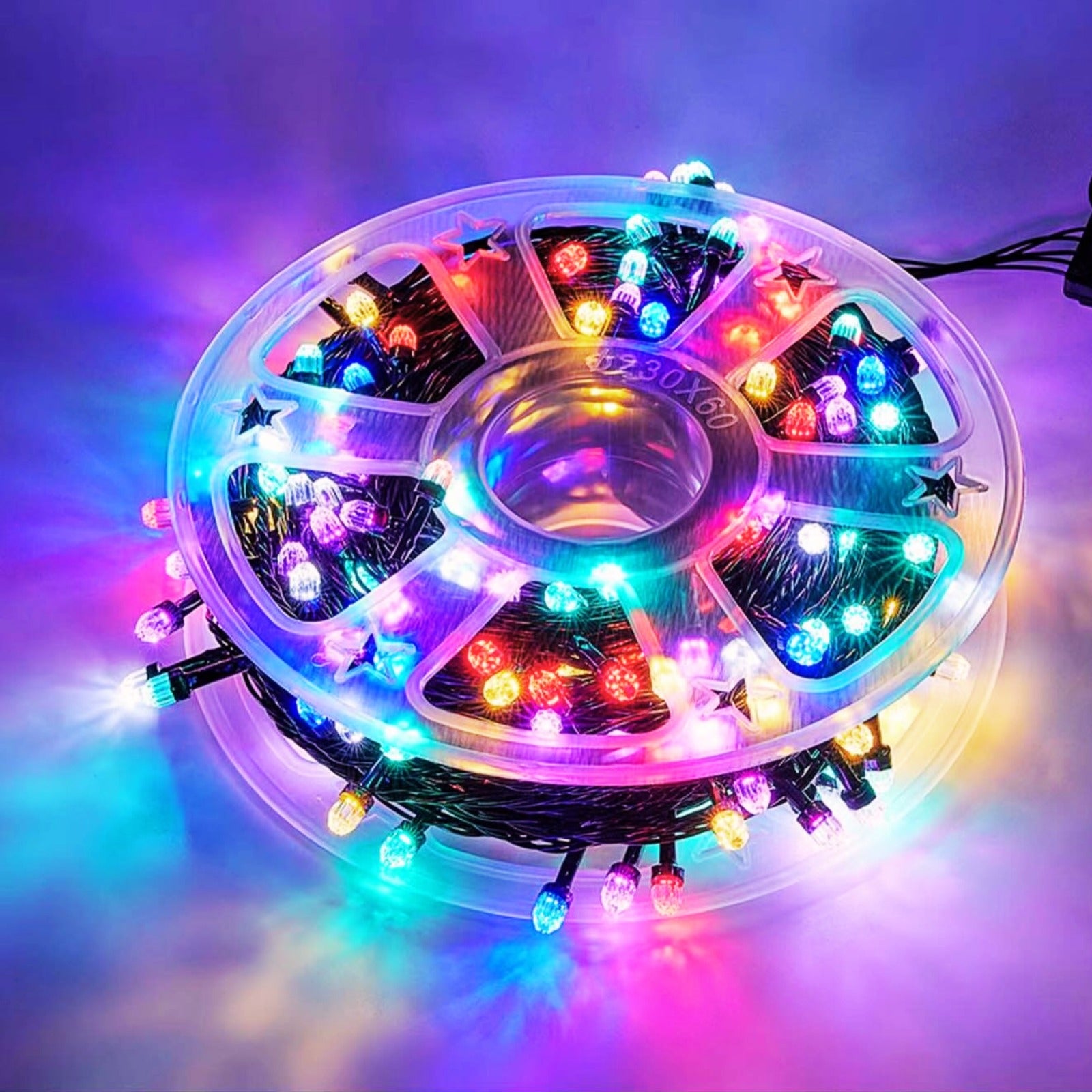 Luces LED Solares Exteriores - 20 Metros y 8 Modos