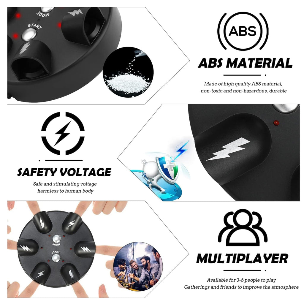 Ruleta Eléctrica Detector de Mentiras - 6 Jugadores, 2 Modos