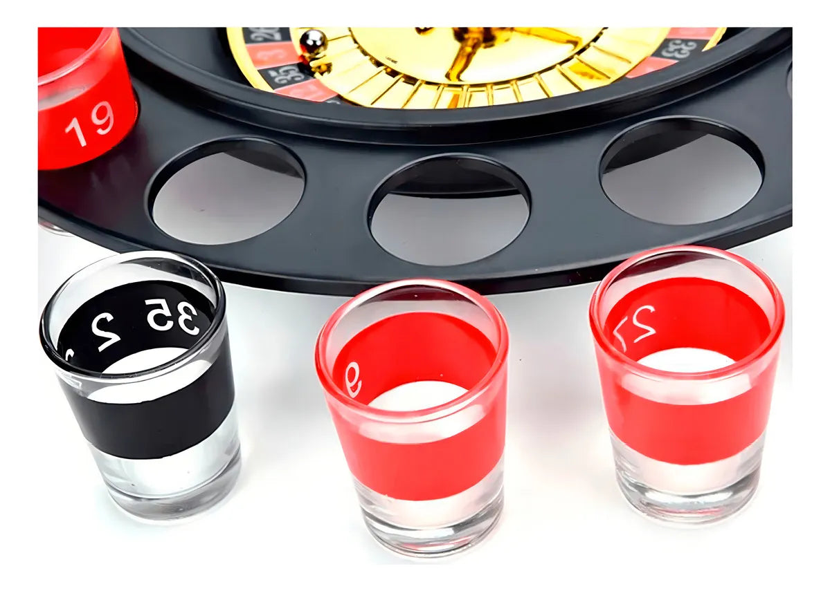Ruleta de Shots para Fiestas - Juego Interactivo para Brindar