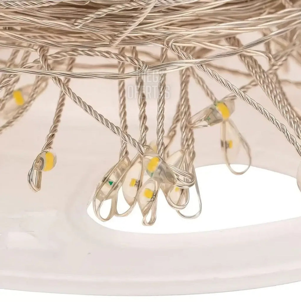 Instalación Lineal Espiga 600LED 20MT - Destellos, Impermeable, Tricolor