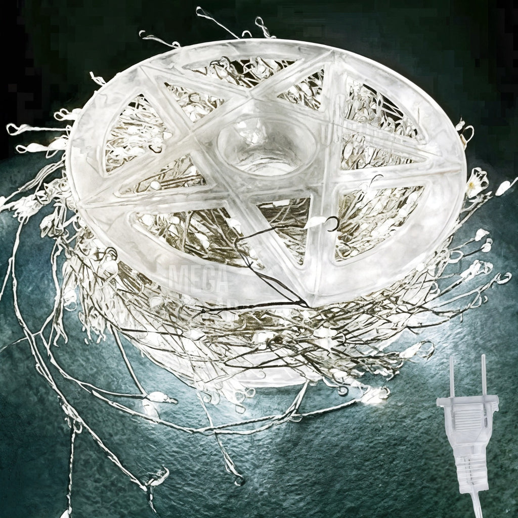 Instalación Lineal Espiga 600LED 20MT - Destellos, Impermeable, Tricolor