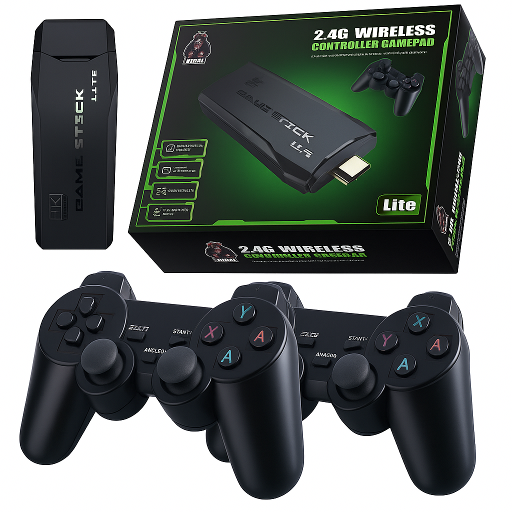 Consola Retro Inalámbrica 4K HDMI - Más de 10.000 Juegos/Game Stick M8