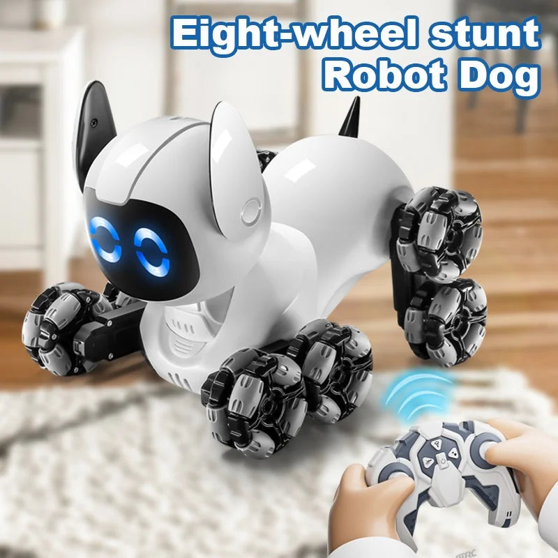 Robot Dog 4D-Y9 - Control Doble, Batería Recargable y Gestos