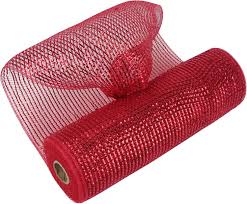 Malla Navideña Corta - Decoración Esencial Color Roja